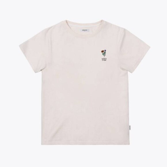 BNWT Wemoto - Vivid Flower Tee - Women's Printed Organic Cotton T-Shirt - Picture 1 of 4